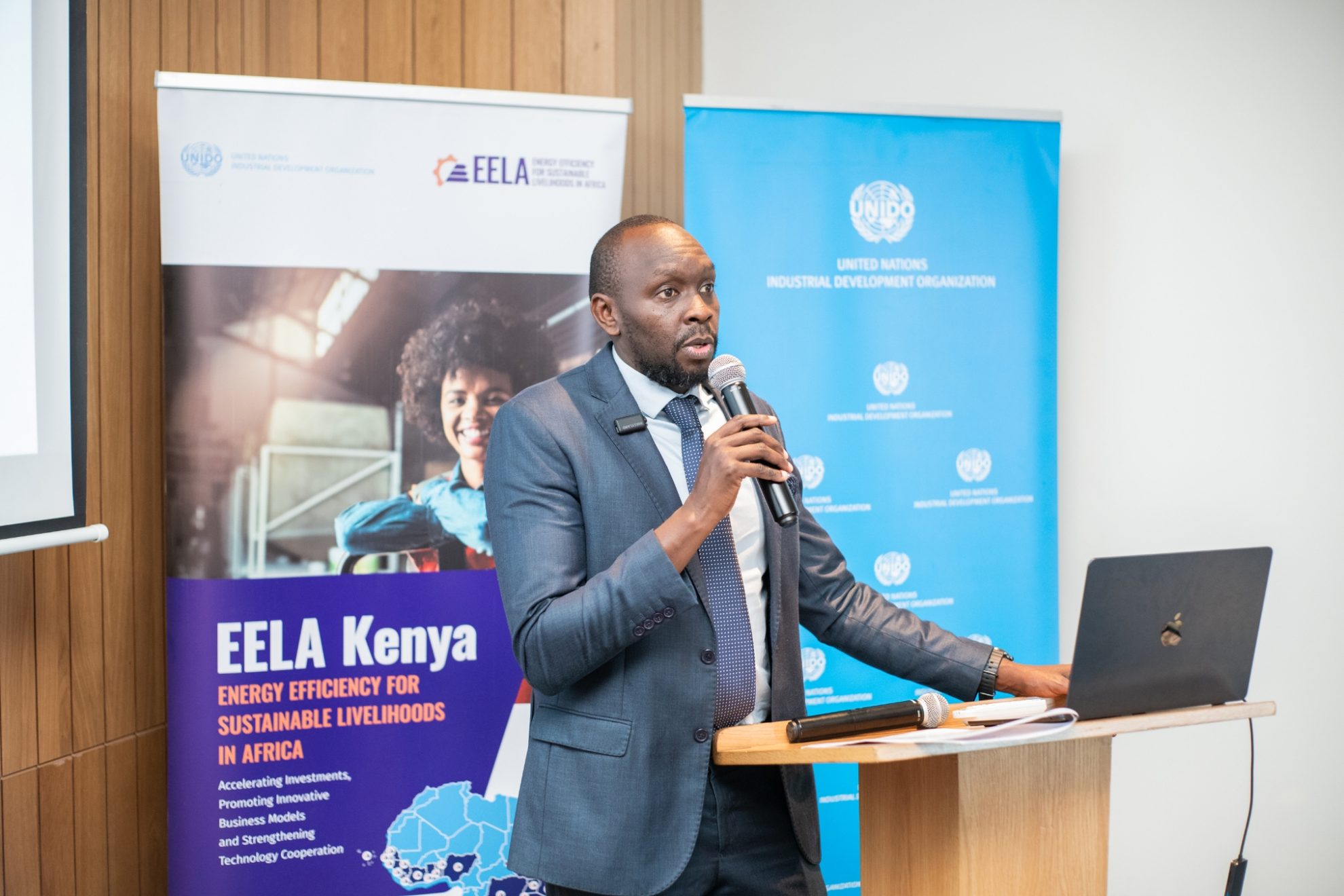 Francis Theuri Ndonga, UNIDO, ESCO workshop EELA Kenya